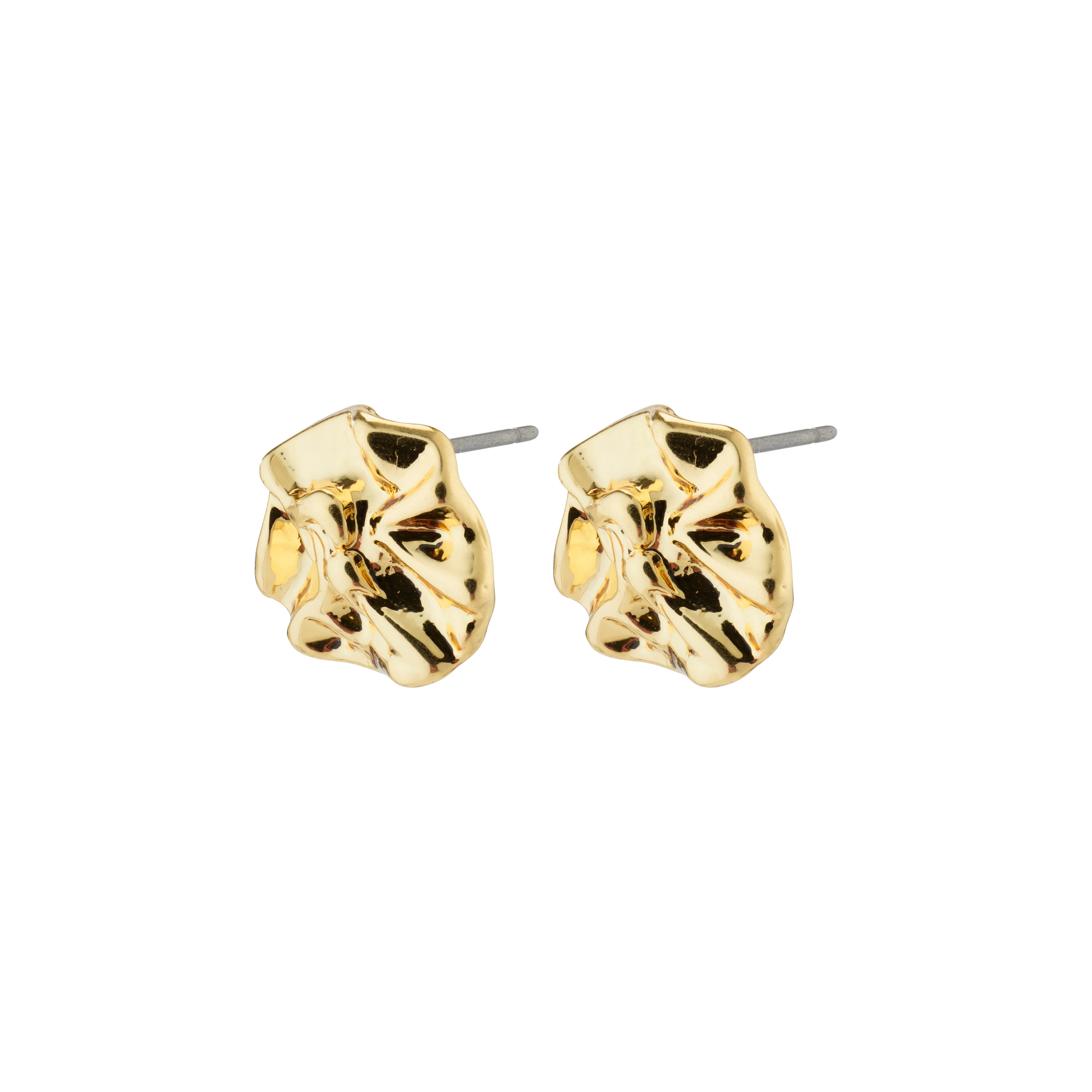 WILLPOWER recycled earrings gold-plated