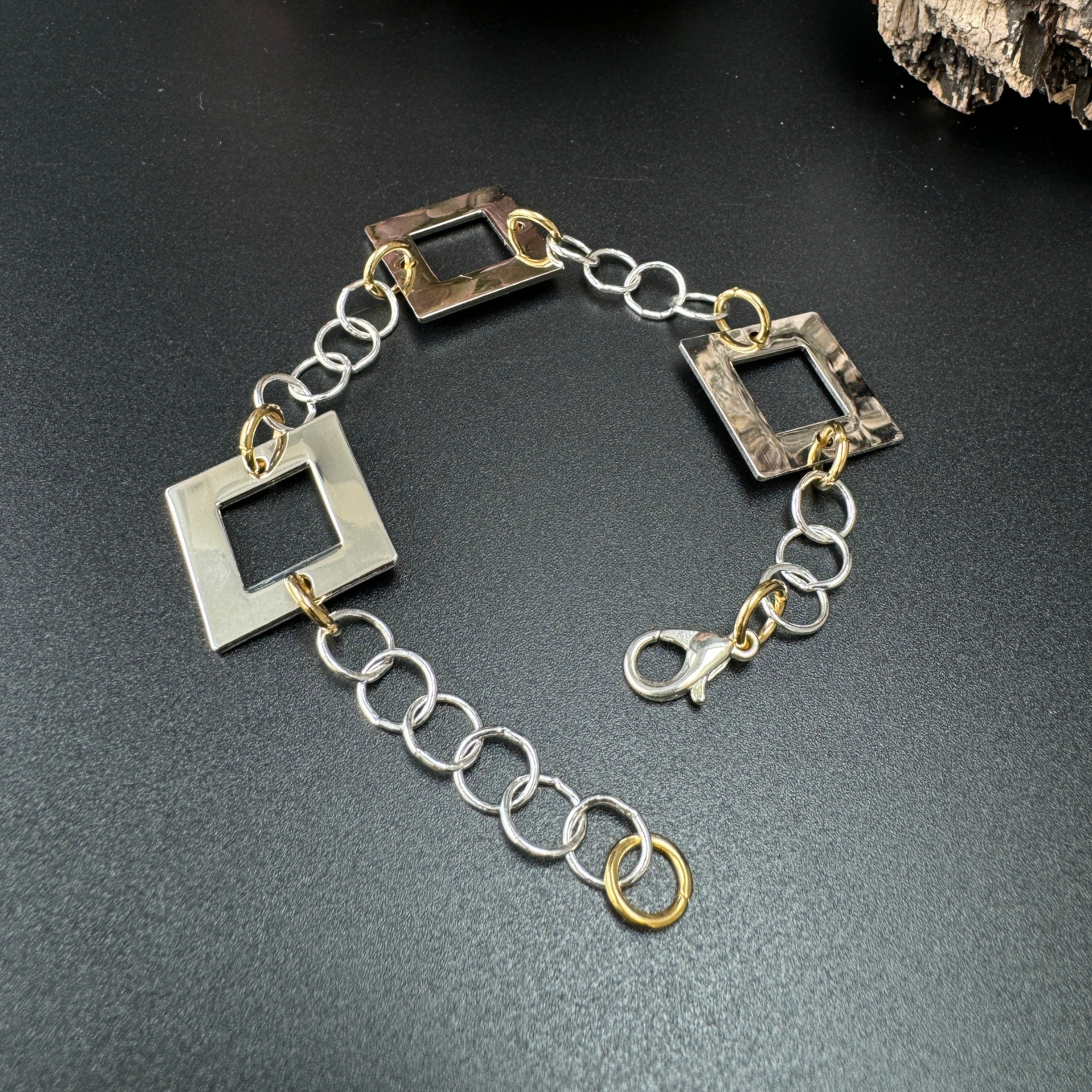 Square Chain Armband