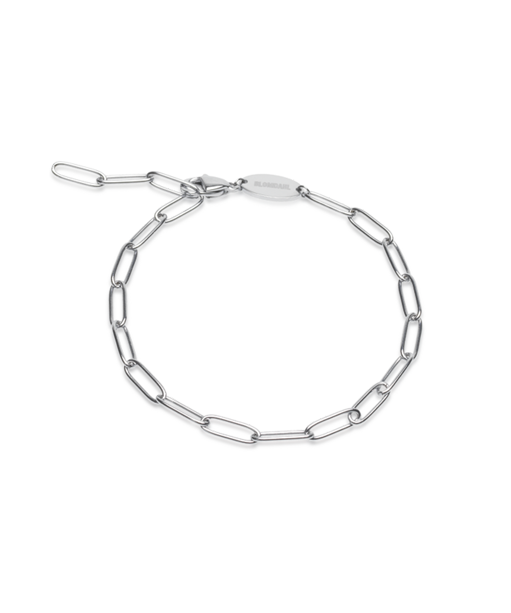 Silver Link Armband