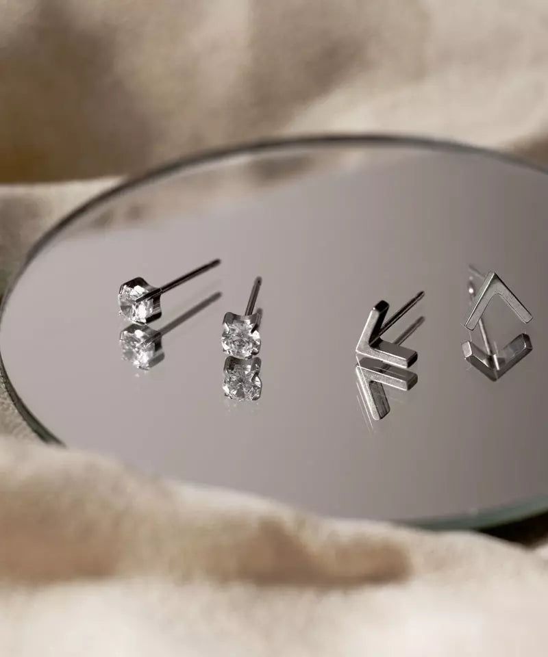 Silver Tiffany Örhängen 5 mm