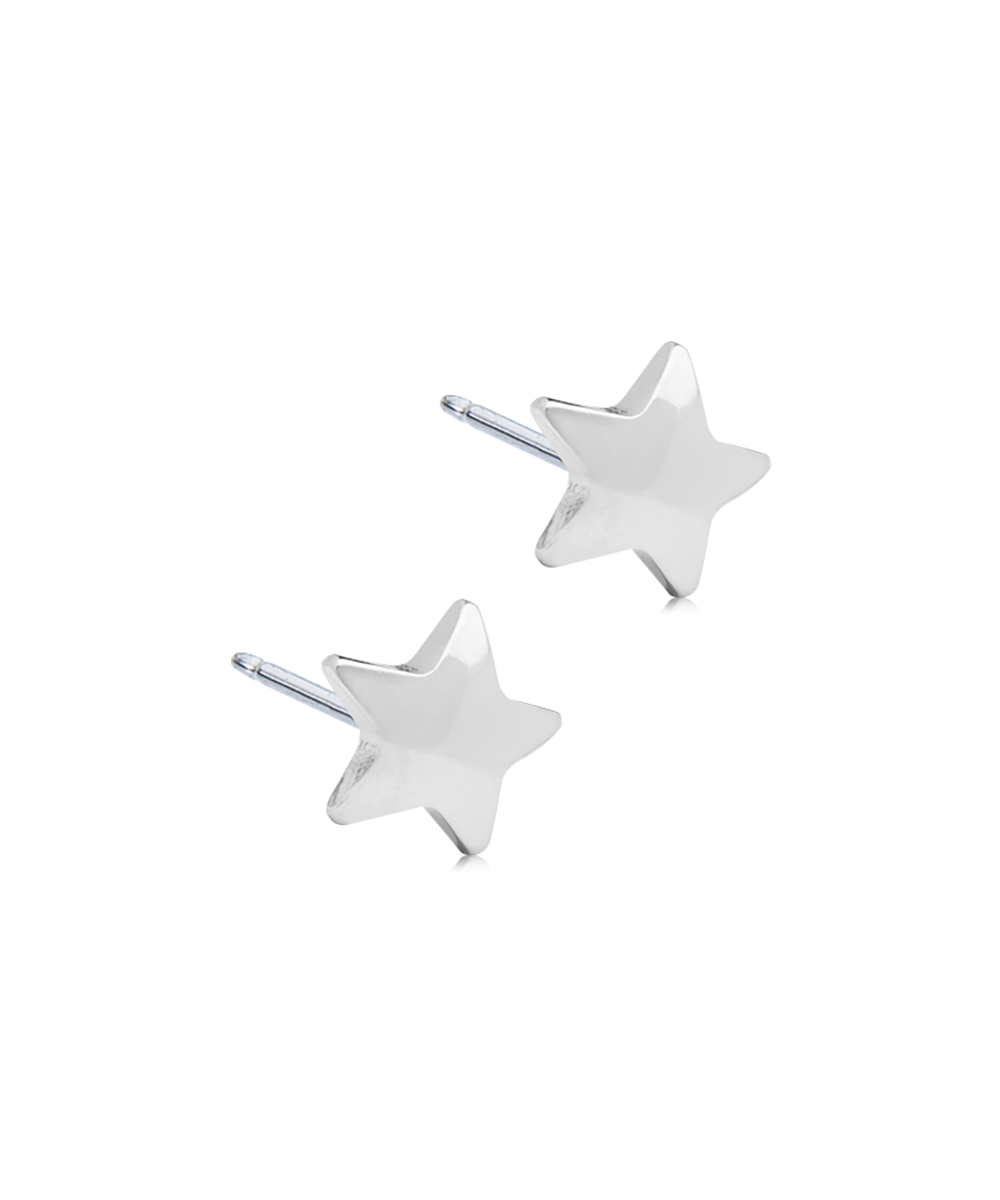Silver Star Örhängen 8 mm