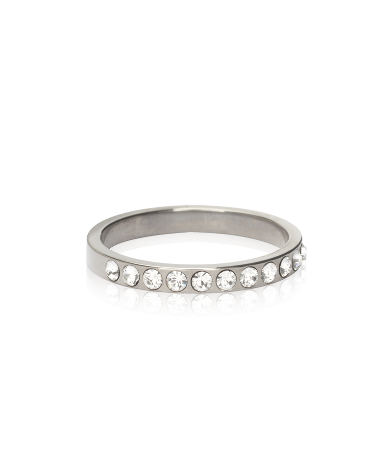 Brilliance Curved Ring size 17 mm
