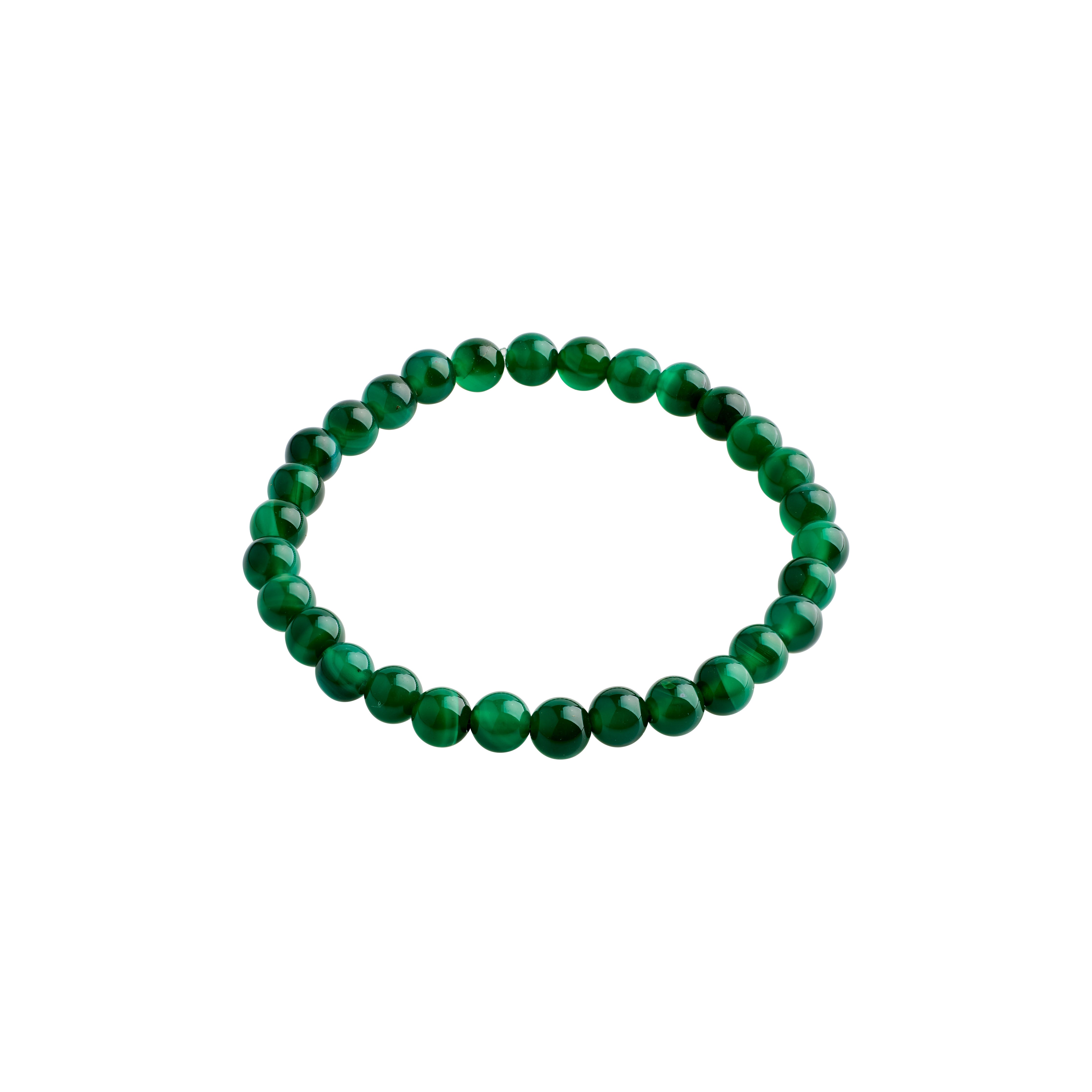 POWERSTONE bracelet, green agate