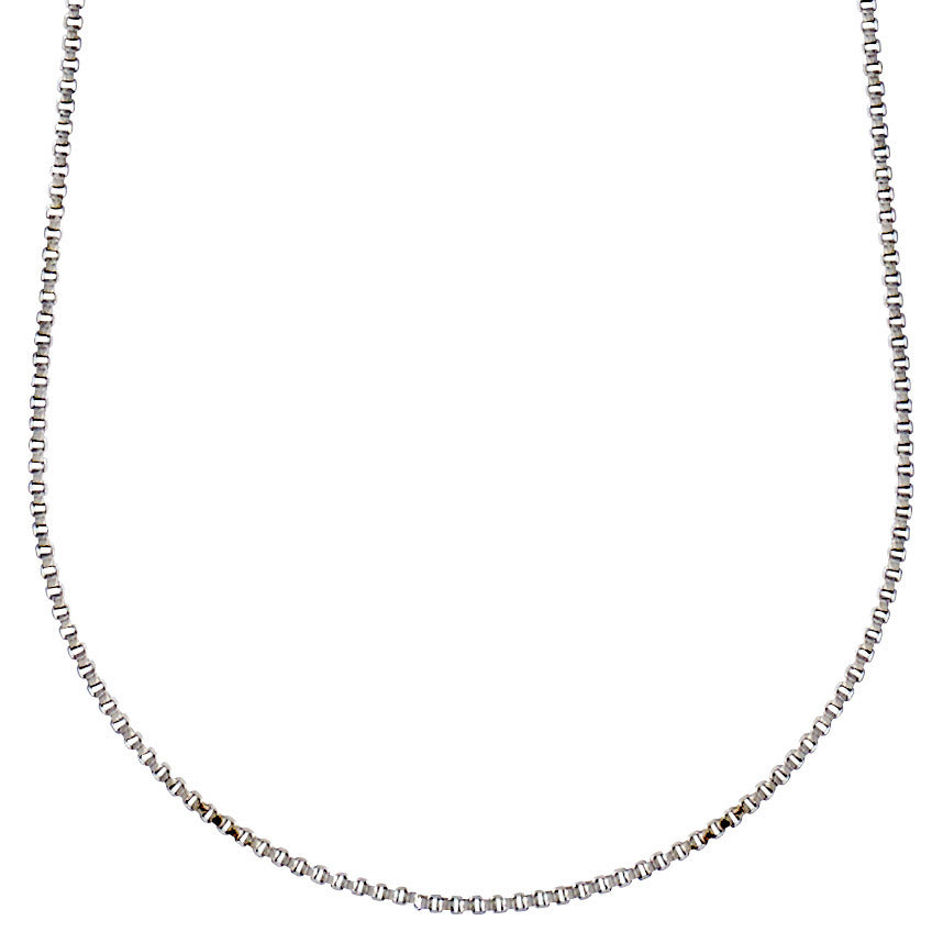 NANCY recycled necklace 60 cm silver-plated