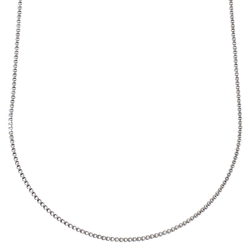 NANCY recycled necklace 80 cm silver-plated