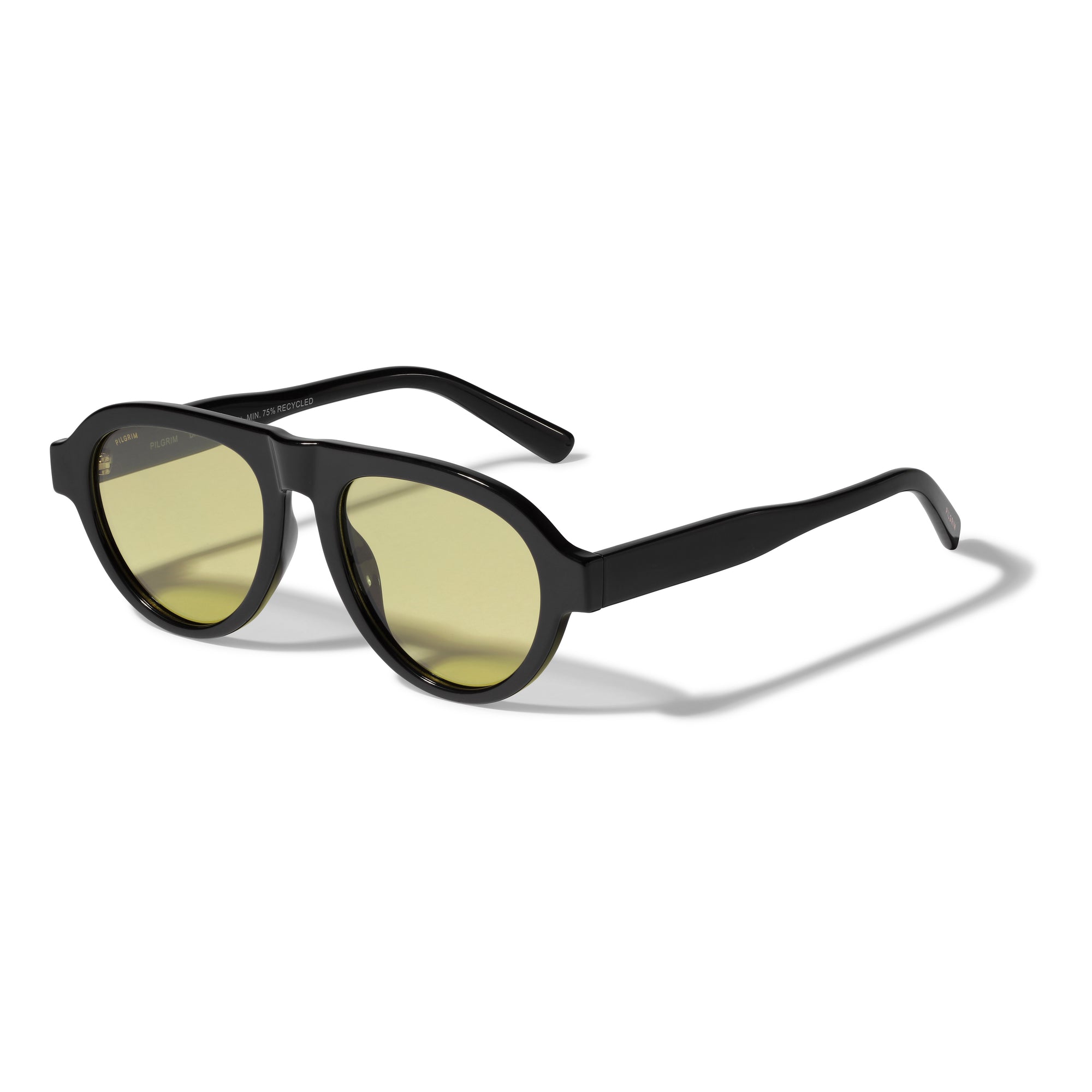 YARIL recycled sunglasses black